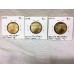 AUSTRALIA 2019 . ONE DOLLAR . 1 SET x 3 COINS . WITH PRIVY MARK . A, U, S . MARKED #35